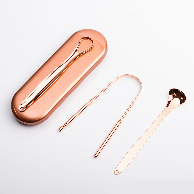 Rinsio CleanSweep Tongue Scraper Set