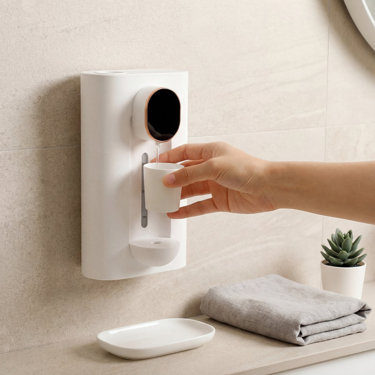 Rinsio Smart Touchless Mouthwash System