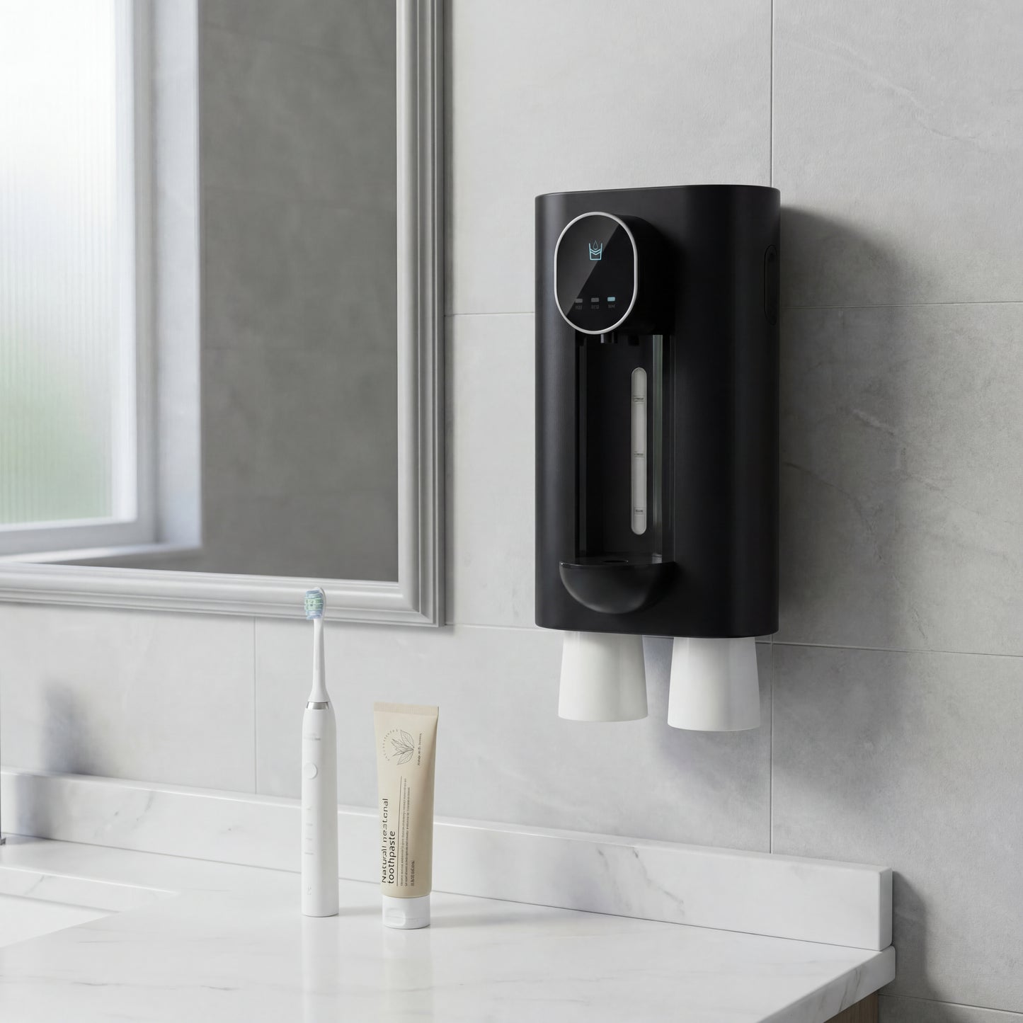 Smart Touchless Mouthwash Dispenser 2-Pack